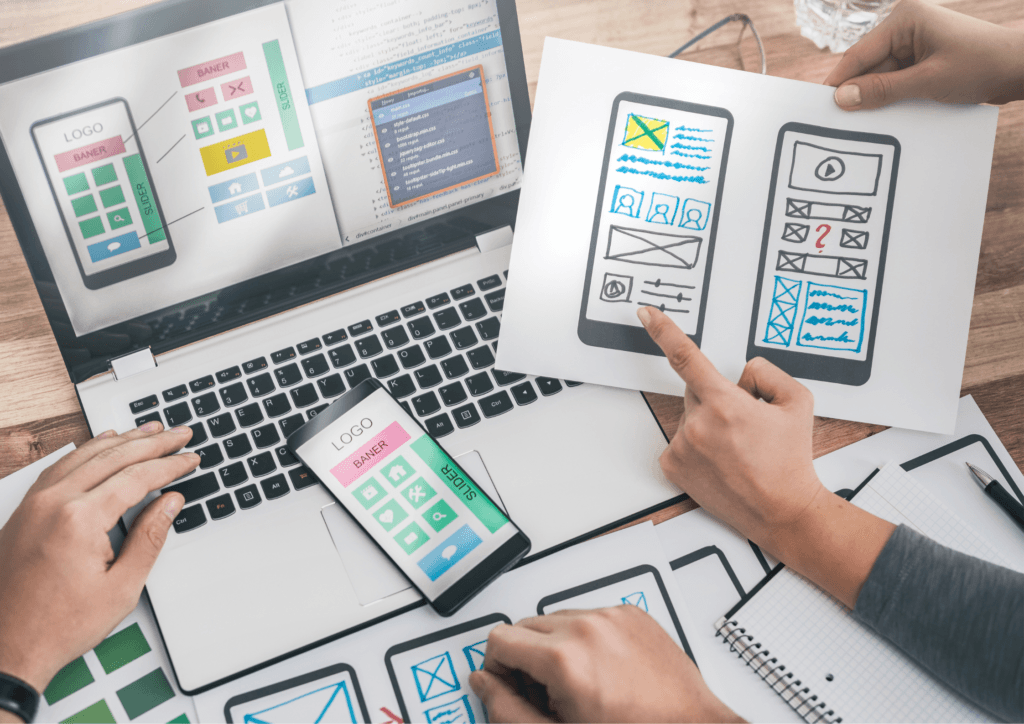 professional website development for businesses conversion layout